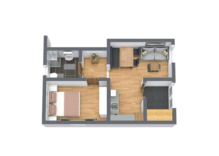 Tiroler Huamatli アパート Schönwies